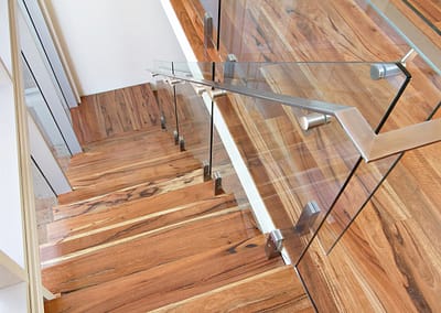 Marri flooring staircase up angle