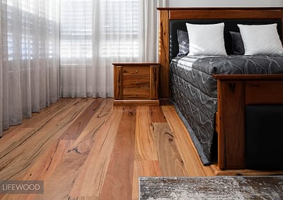 Marri timber furniture in Perth home