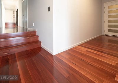 Jarrah Hardwood Flooring Renovation Home