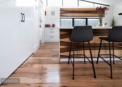 Marri hardwood timber flooring kitchen modern