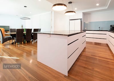 Spotted Gum Timber Kitchen Flooring 2