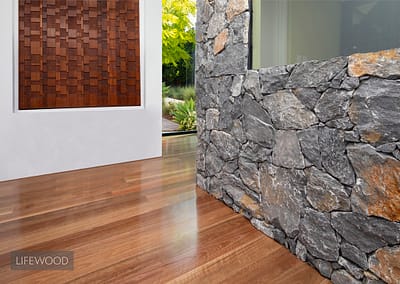 Spotted Gum Timber Flooring Entry